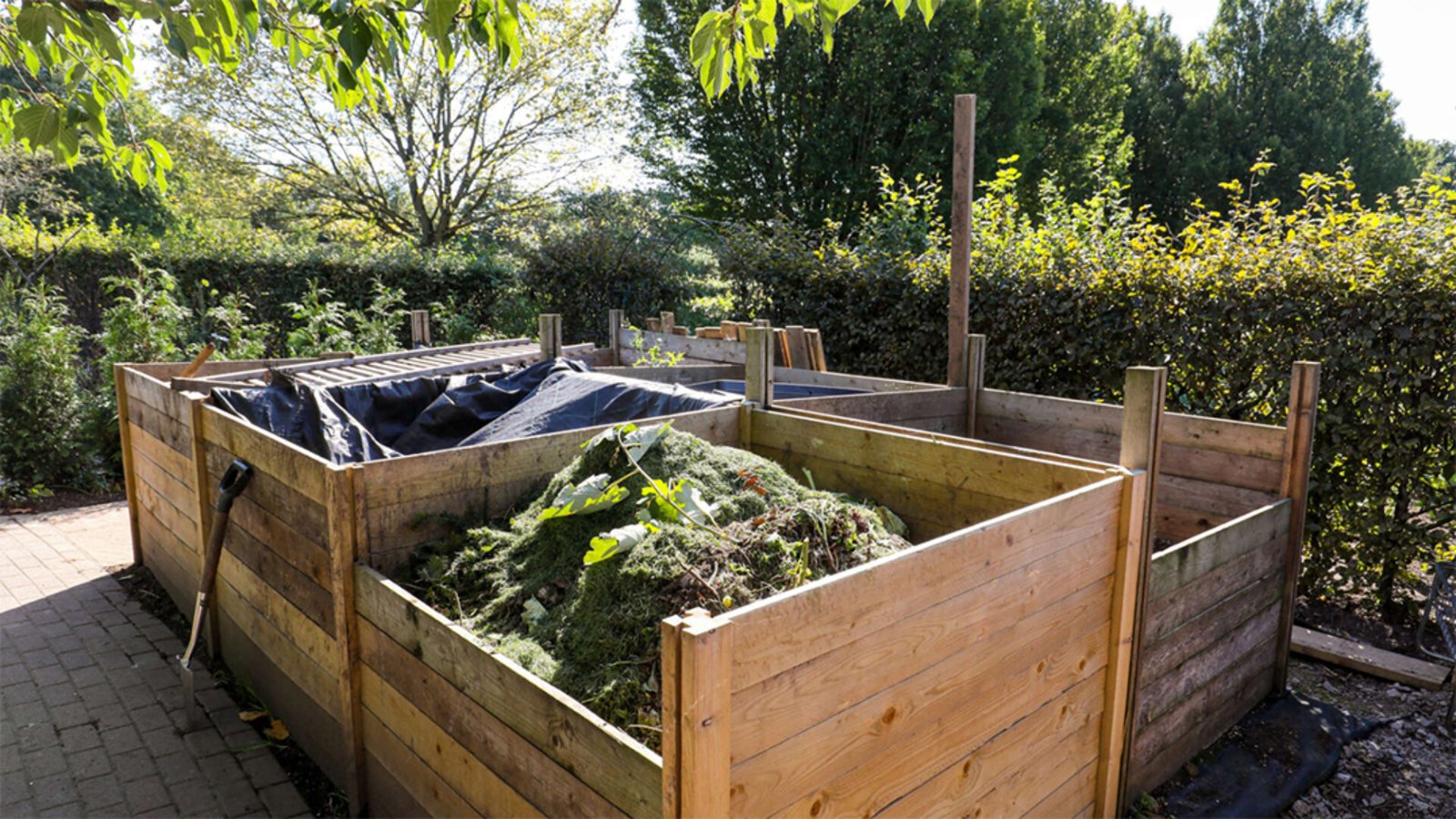 Set up a composting system in your garden
