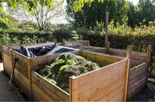 Set up a composting system in your garden