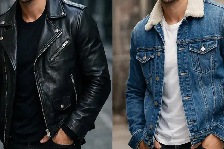 Leather Jackets vs Denim Jackets: Which Is Better for Outfits?