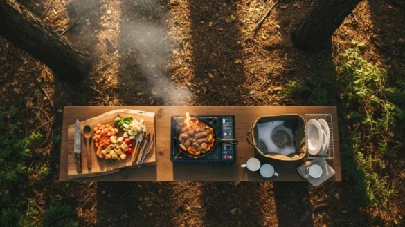 Best Camp Kitchen Setup 2026 — How to Cook Real Food Outdoors Without Losing Your Mind
